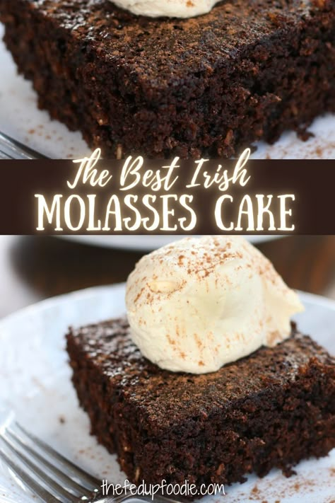 Ginger Molasses Cupcakes, Molasses Loaf Cake, Molasses Baking Recipes, Recipes Using Sorghum Molasses, Molasses Ginger Cake, Apple Molasses Cake, Molasses Stack Cake, Baking With Molasses, Gingerbread Molasses Cake