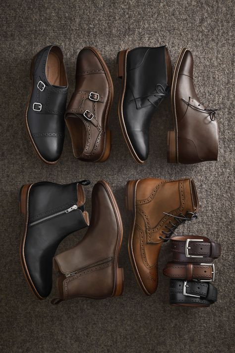 Dress boots for men