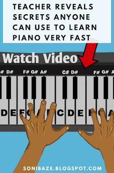 Learning Piano As An Adult, Piano Hacks, Beginner Piano Lessons, Piano Songs For Beginners, Music Theory Piano, Piano Lessons For Kids, Beginner Piano Music, Piano Music Easy, Keyboard Lessons