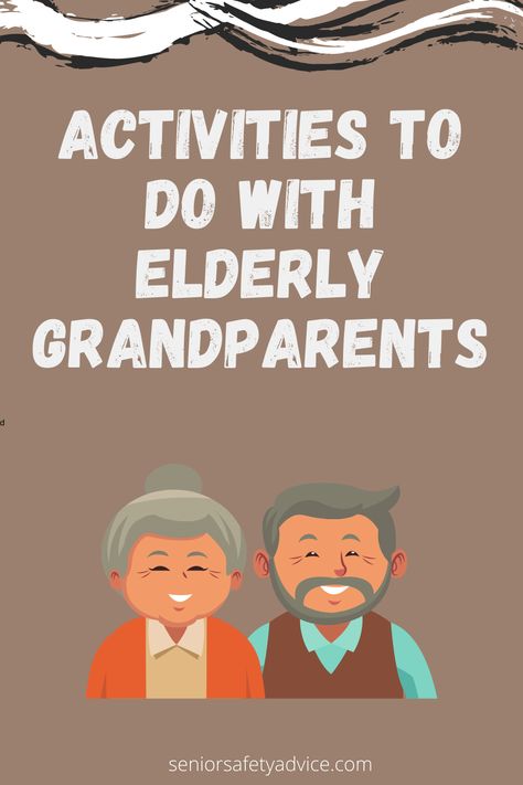 Keep your grandparents happy and healthy by including them in the day-to-day activities of their home. Here are some ideas to keep you engaged! Fun Things To Do With Grandparents, Grandparents Day Activities For Seniors, Things To Do With Your Grandparents, Elderly Home Activities, Grandparents Day Party Ideas, Activities To Do With Grandparents, Activities With Grandparents, Grandparents Day Activities For Middle School, Grandparents Day Celebration Ideas