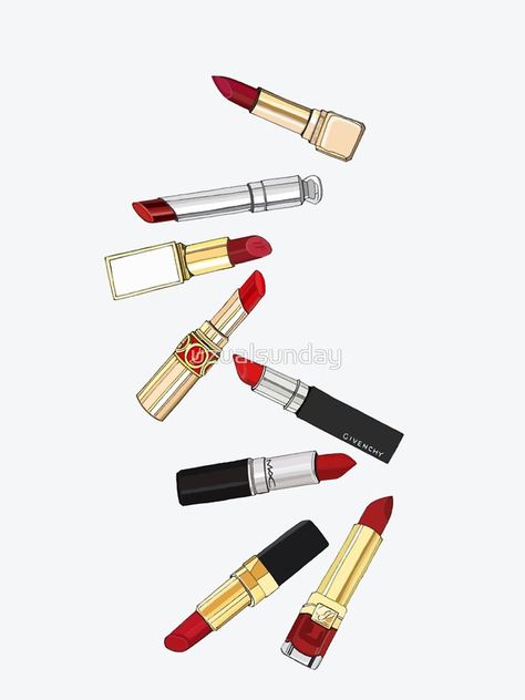 Design Makeup Illustration, Makeup Wallpapers, Fashion Wallpaper, Foto Art, Makeup Art, Fashion Sketches, Lipsticks, Red Lips, Iphone Background