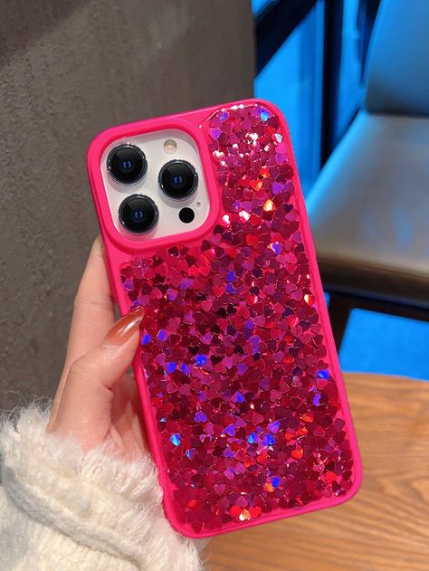 Carcase Iphone, Sparkly Phone Cases, Phone Case Diy Paint, Pink Phone Case, Girly Iphone Case, Bling Phone Cases, Girly Phone Cases, Iphone Obsession, Pink Phone