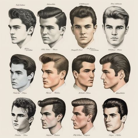 60s Mens Hairstyles, 60s Hairstyles Men, 1960s Mens Hairstyles, 1960 Hairstyles, Matrix Hairstyle, Beyonce Hairstyles, Braid Hairstyle Ideas, Hairstyles Reference, 60s Men