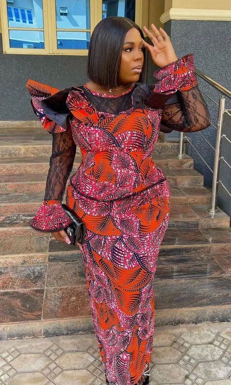 Afro Female, Ankara Suit, Trouser Fashion, Simple Ankara Styles, Ankara Styles For Wedding, Unique Ankara Styles, Latest Ankara Styles 2019, Gown For Ladies, Nigerian Ankara