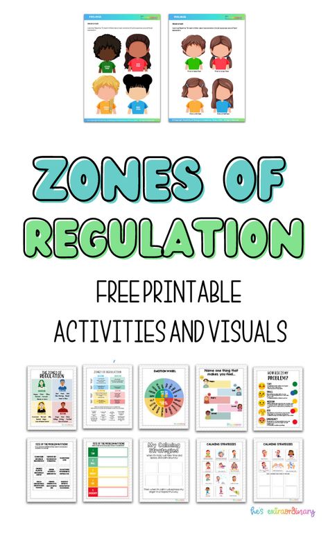 Zones If Regulation, Teaching Zones Of Regulation Activities, Teaching Zones Of Regulation, Zones Of Regulation For Preschool, Zones Of Regulation Activities Kindergarten, Free Zones Of Regulation Printables, Self Regulation Activities For Preschoolers, Zones Of Emotional Regulation, Zones Of Regulation Preschool Activities