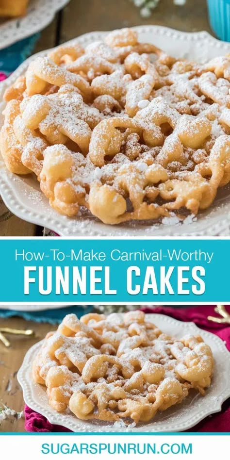 Diy Funnel Cake, Diy Bisquick, Bisquick Pancakes, Funnel Cake Recipe, Funnel Cakes, Bisquick Recipes, Cake Diy, Funnel Cake, Festival Diy