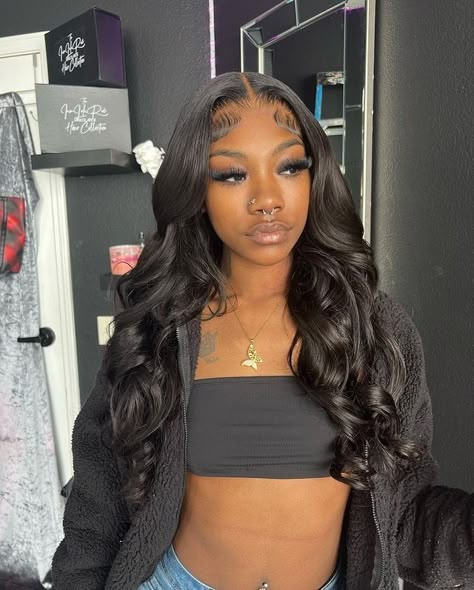 Wig Installs, Frontal Wig Hairstyles, Sew In Hairstyles, Birthday Hairstyles, Wig Install, Hoco Hairstyles, Lace Fronts, Quick Weave Hairstyles, Braids Hairstyles Pictures