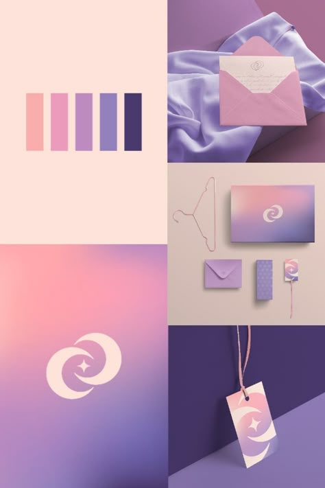 Desain Merek, Alphabet Logo, Feminine Brand, طابع بريدي, Feminine Branding, Unique Logo Design, Brand Color Palette, Feminine Logo, Color Palette Design