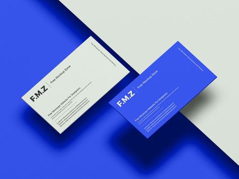 Free PSD Premium Business Card Mockup Design - Mockup Planet Branding Mockup Free Psd Download, Name Card Mockup, Business Card Mockup Free Psd, Blue Name Card, Brand Business Card, Blue Business Card Design, Card Mockup Free, Poster Design Competition, Mockup Free Psd Download