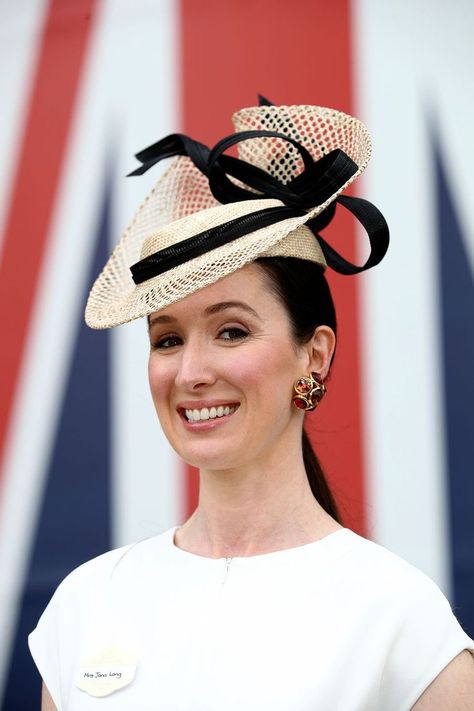 All the Hats Guests Wore to the Royal Ascot 2018 - Royal Hats Wedding Hats For Guests, British Hats, Royal Ascot Hats, Ascot Hats, Kentucky Derby Hats, Elegant Hats, Millinery Hats, Hat Design, Fancy Hats