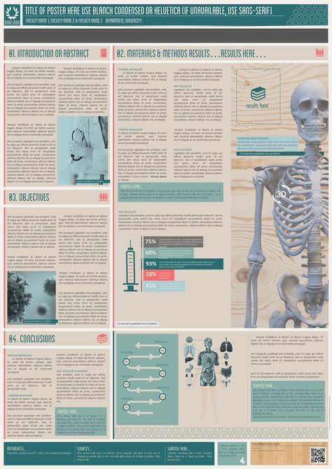 Medical Poster Presentation Ideas, Medical Research Poster, Poster Presentation Ideas Creative, Research Poster Design Layout Ideas, Poster Layout Template, Poster Presentation Ideas, Scientific Poster Template Powerpoint, Medical Poster Design, Research Poster Template