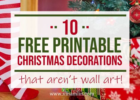 Looking for free ways to decorate for the holidays? Look no further – this post has 10 awesome free printable Christmas decorations to use right now! I love to decorate for Christmas, so for today’s Christmas party post, we’re talking printable Christmas decorations. It’s my favorite time of the year and I really go all … 10 Free Printable Christmas Decorations That Aren’t All Wall Art! Read More » The post 10 Free Printable Christmas Decorations That Are Christmas Sign Printable Free, Christmas Decoration Printable, Free Printable Christmas Wall Art, Christmas Dinner Images, Free Printable Christmas Decorations, Christmas Decorations Printable, Christmas Prints Free, Merry Christmas Banner Printable, Free Printable Christmas Signs