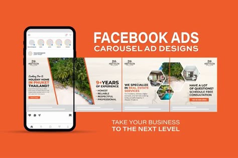 In my opinion, Facebook carousel ads are an ideal ad creative alternative that we should test initially because more than 70% of marketers believe that carousel ads capture more customer attention than other ad creatives. A creative designer understands how to add value to your carousel ad design, resulting in increased sales. Facebook Carousel Ads, Facebook Ads Design, Meta Ads, Ff Ideas, Resume Portfolio, State Design, Digital Ads, Ad Banner, Digital Marketing Design