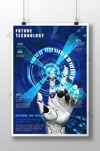 Blue Cool Click Robot Data Future Technology Poster#pikbest#templates Dp Blast, Electronics Poster, Cartoon Sea Animals, Future Poster, Technology Posters, 광고 디자인, Natural Design, Robot Design, Technology Design