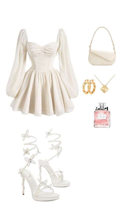 Bday Outfit Ideas Teens, Promotion Outfits 8th Grade, Leavers Makeup, Sweet 16 Outfits Casual, 17 Birthday Outfit, 18th Birthday Outfit Ideas Casual, Skirt And Dress Outfits, 18th Birthday Outfit Ideas, 8th Grade Graduation Outfit Ideas