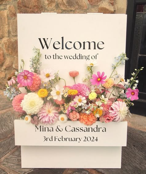 Welcome Flowers, Wedding Instagram, Adelaide Hills, Wedding Entrance, Be Interesting, May Weddings, Pastel Wedding, Wildflower Wedding, Planter Box