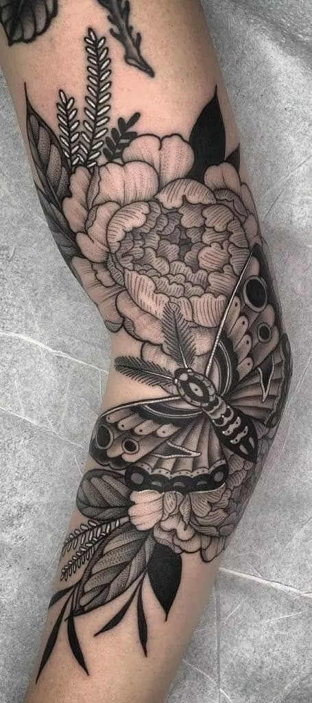 Peony Tattoos: Meanings, Artists, Tattoo Designs & Ideas Leg Tats, Tattoos Leg, Forearm Tattoo Design, Inspiration Tattoos, Floral Tattoo Sleeve, Forearm Tattoo Women, Leg Tattoos Women, Leg Sleeve Tattoo, Peonies Tattoo