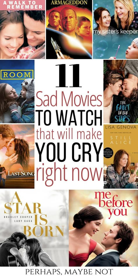 Sad Movies That Will Make You Cry  #movies #moviestowatch Netflix Movie List, Movies To Watch List, Movie Hacks, Movies To Watch Teenagers, Netflix Movies To Watch, Good Movies On Netflix, Film Netflix, Night Film, Movie To Watch List