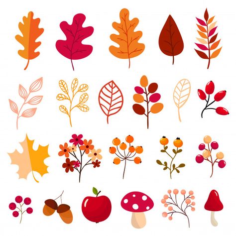 Art Inspo Sketch, Inspo Sketch, Autumn Elements, Autumn Illustration, Leaf Drawing, Pola Sulam, Bullet Journal Inspo, Bullet Journal Doodles, Journal Doodles