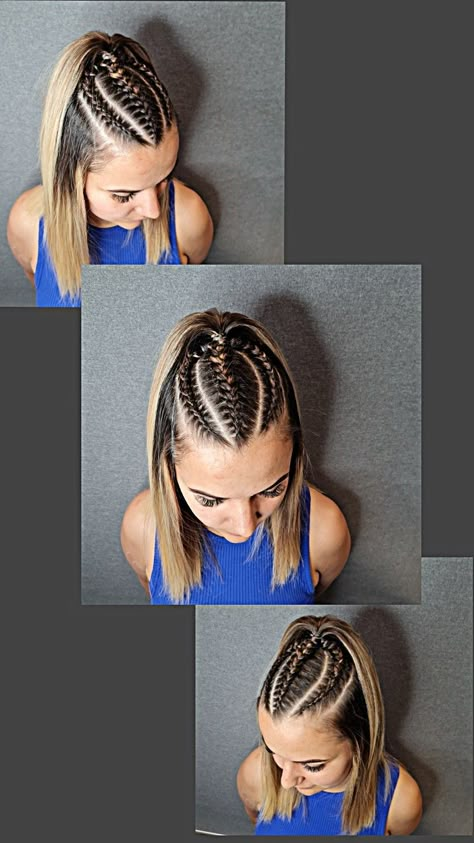 Pletenice Za Kosu, Easy Straight Hairstyles, Easy Hairstyles For Thick Hair, Hair Color Auburn, Cool Braid Hairstyles, Pinterest Hair, Hair Tutorials For Medium Hair, Girls Hairstyles Braids, Hot Hair Styles