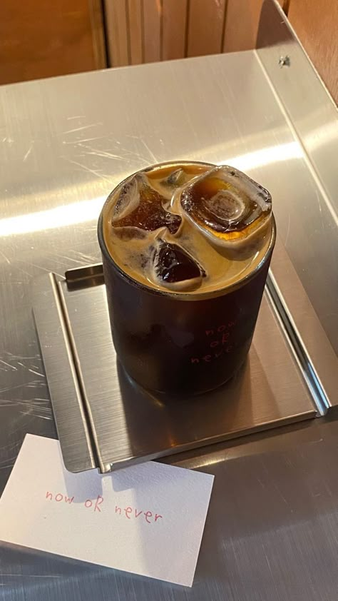 Iced Americano Aesthetic, Americano Aesthetic, Iced Coffee With Instant Coffee, Coffee With Instant Coffee, Coffee With Condensed Milk, Make Iced Coffee, How To Make Ice Coffee, Iced Americano, Americano Coffee