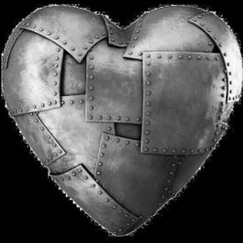 Armour Tattoo, A Heart, White