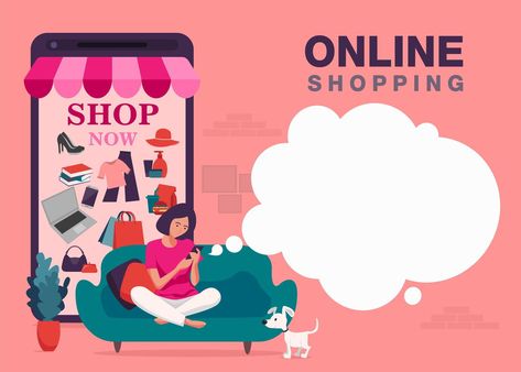 Online smartphone shopping banner Online Shop Aesthetic, Online Shopping Images, Shopping Advertising, Shopping Images, Smartphone Shop, Logo Online Shop, Shopping Online Logo, Mobile App Templates, Shopping Pictures