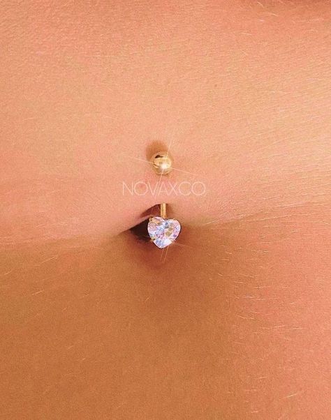 Belly Button Rings Cute, Dainty Belly Rings, Bellybuttonpiercing Gold, Dainty Belly Button Ring, Gold Belly Bar, Dainty Gold Belly Button Piercing, Good Belly Button Piercing, Heart Belly Ring, Belly Button Piercing Jewelry Gold