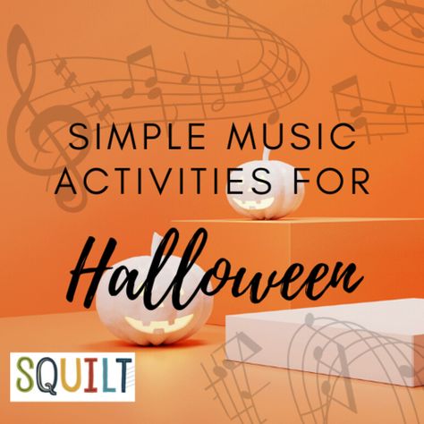 Simple Music Activities for Halloween – Squilt Music Appreciation Halloween Music Activities, Creepy Music, Activities For Halloween, Scary Music, Super Scary, Celebrations Around The World, Sounds Of Music, Homeschool Music, 10 Interesting Facts