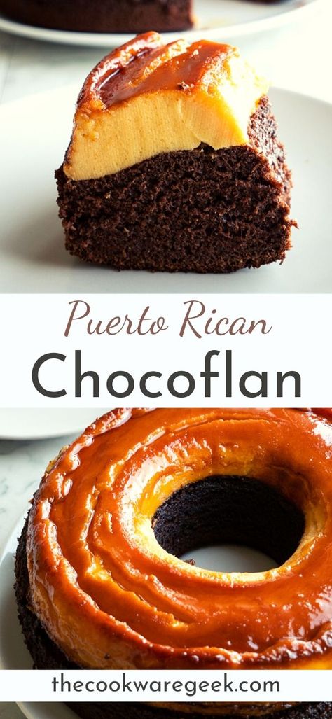 Puerto Rican Dessert Recipes, Flancocho Recipe, Puerto Rican Dessert, Impossible Cake, Hispanic Desserts, Spanish Desserts, Flan Cake, Puerto Rico Food, Boricua Recipes