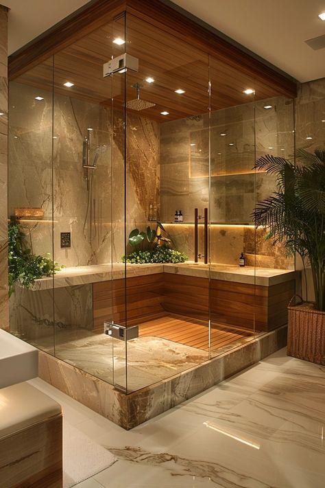 29 Futuristic Bathroom Ideas for a Sleek and Modern Space 24 Futuristic Bathroom, Modern Luxury Bathroom, Wall Panel Design, Stunning Interior Design, Bathroom Design Luxury, Dream Bathrooms, House Bathroom, Junior High, Modern Spaces