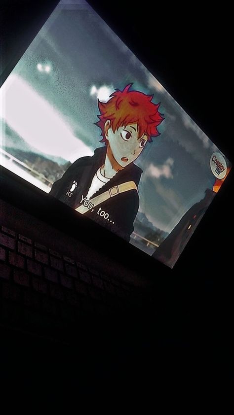 Editing Setup Desk, Watching Anime On Laptop, Anime On Laptop, Anime On Laptop Aesthetic, Watch Haikyuu, Watching Anime, Ghost Videos, Computer Desk Setup, Hinata Shoyo