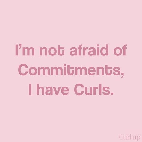 Curly Hair Sayings, Curly Hair Quotes Instagram, Curly Hair Captions, Curls Quotes, Cute Pickup Lines, Hair Captions, Curly Hair Quotes, Commitment Quotes, Curly Hair Salon