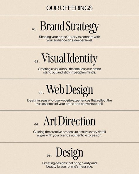 NOW BOOKING 𝒀𝑶𝑼𝑹 PROJECT ↓ From defining your messaging framework to creating a unique identity to refreshing your online presence and all your brand assets, we’re here to take you to the the next level of intentional business building. → Brand Strategy → Visual Identity → Web design → Art Direction → Design AND so much more. If you’re a seasoned business ready to invest in a *major* glow-up, or a small business just starting out, we’re here to help you make your mark—deliberately &... Brand Messaging Framework, Brand Framework, Building Brand, Brand Messaging, Brand Assets, Now Booking, Business Building, Brand Story, Brand Strategy