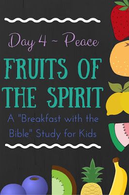 Peace Crafts, The Fruits Of The Spirit, Spirit Day, Fruits Of The Spirit, Preschool Bible, Bible Study For Kids, New Fruit, Bible Activities, Bible Lessons For Kids