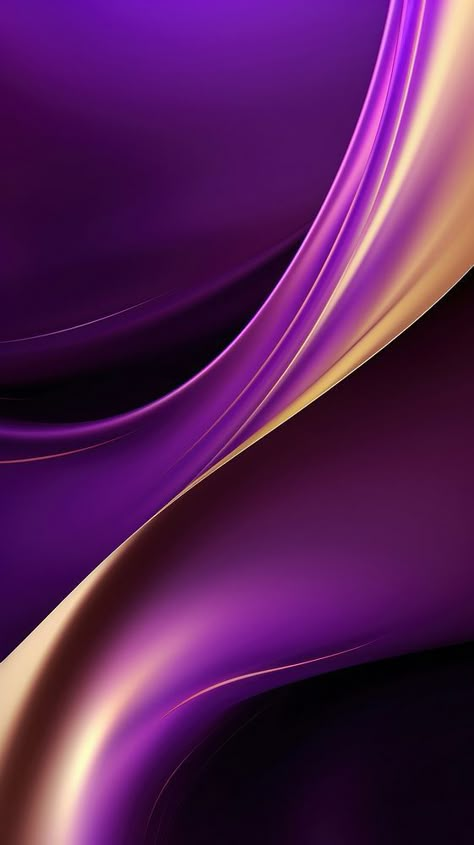 Purple luxury curve golden lines background purple backgrounds abstract. | premium image by rawpixel.com / Narathorn Iphone Wallpaper Graphic, Aesthetic Mobile Wallpaper, Purple And Gold Wallpaper, Summer Beach Sunset, Aesthetic Mobile, Birthday Background Design, Logo Portfolio, Lines Background, Wallpaper Graphic