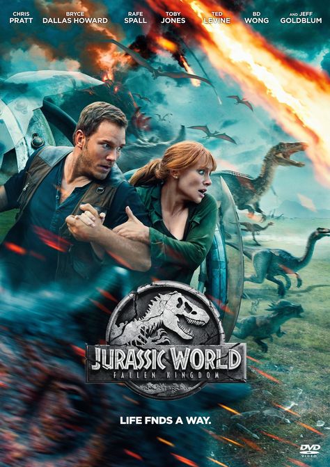 Jurassic Park (2018) Fallen Kingdom Jurrasic Park Aesthetic, Owen And Claire, Jurassic World Poster, Jurassic Park Raptor, Claire Dearing, Jurassic World 2015, Isla Nublar, Full Mon, Jurassic World Camp Cretaceous