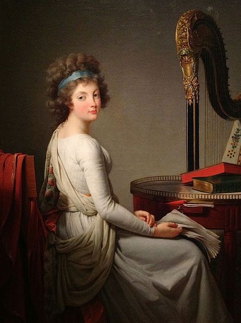 Diana de la Vaupalière, Comtesse de Langeron - Category:1790 portrait paintings of women - Wikimedia Commons Joseph Ducreux, 18th Century Paintings, A4 Poster, Old Paintings, Historical Costume, Vintage Artwork, Painting Photos, Woman Painting, Marie Antoinette