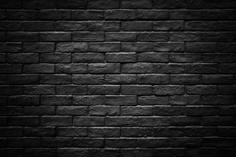 Black Brick Wallpaper, Dark Brick Wall, Wall Peel And Stick, Coffee Theme Kitchen, Black Brick Wall, Brick Wall Texture, Peel And Stick Wall Mural, Brick Wall Background, Brick Texture