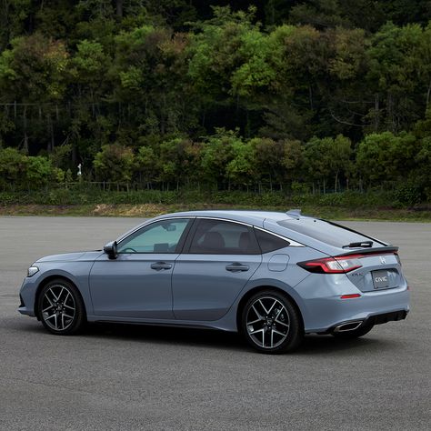 The most fun-to-drive and technologically advanced Civic Hatchback we’ve ever made. God Makeup, Road Trip Vibes, Honda Civic Vtec, White God, Honda Civic Car, Car Reference, Honda Civic Sport, Civic Car, Motorcross Bike