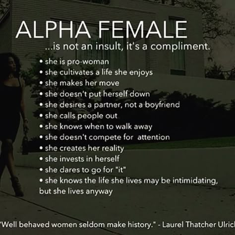 Alpha Female Quotes, Alpha Woman, Female Quotes, Wolf Quotes, High Value Woman, Alpha Female, Strong Woman, Dark Feminine, Queen Quotes