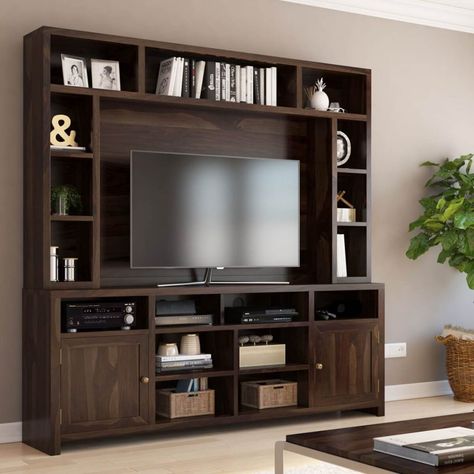 Small Living Room Ideas with TV [with Layout] Tv Cabinate, Apartment Decor Hacks, Living Room Ideas With Tv, Room Ideas With Tv, Small Living Room Ideas With Tv, Renter Friendly Upgrades, Tv Shelf Design, Living Room Tv Cabinet Designs, Tv Shelving