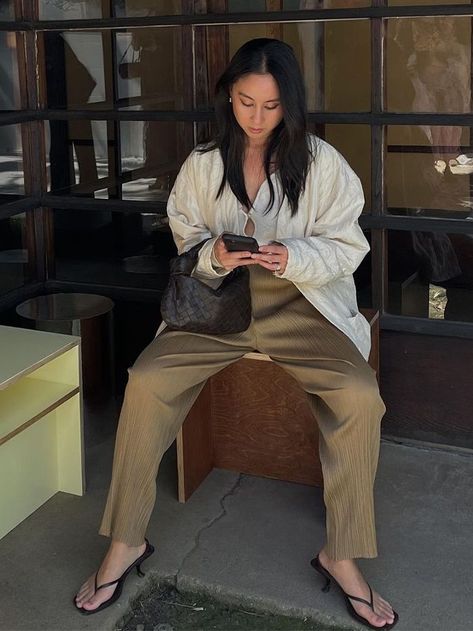 Jordan Santos, Goal Aesthetic, Business Casual Outfits Winter, Business Casual Winter, Staple Shoes, Bold Dresses, Faux Leather Biker Jacket, Sweater Trends, Maxi Jersey Dress