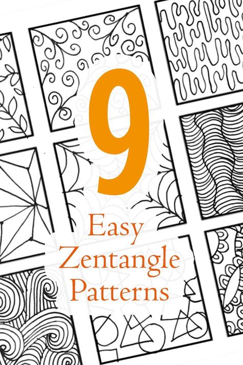 How to draw zentangle ? 9 easy zentangle patterns step by step. Please click the link to watch on youtube... zentangle patterns , zentangle art , zentangle artwork , zentangle flowers , zentangle designs , zentangle art ideas , zentangle art beginners Zentangle Art Beginners, Easy Zentangle Patterns For Beginners, Zentangle Patterns For Beginners, Zentangle Art Ideas, Zentangle Patterns Step By Step, Patterns Zentangle, Easy Zentangle Patterns, Art Beginners, Draw Zentangle