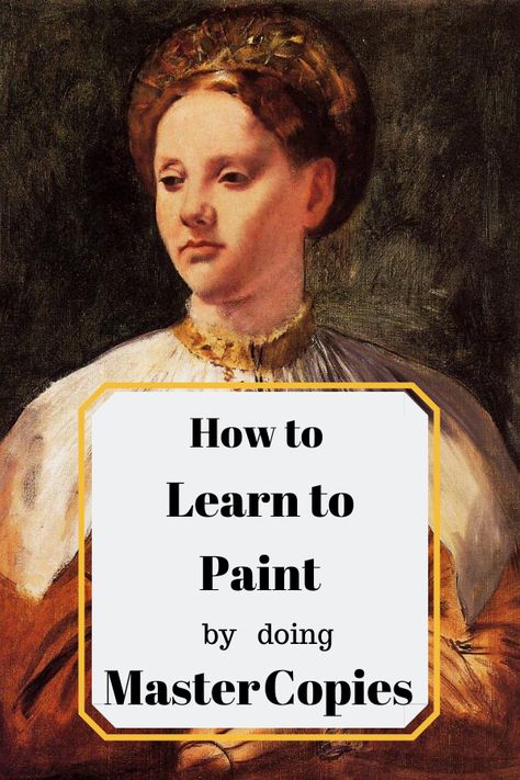 Learn all about making master copies and master copies done by Edgar Degas. Master copies by Degas. Learn how to paint from Edgar Degas. Learn how to paint from the old masters. Master copy painting. Master copy oil painting. Master copy drawing. How to paint a master copy. Old master painting. Learn from the old masters. #mastercopy #howtopaintamastercopy #edgardegas #degasmastercopy #learnfromtheoldmasters #howtopaintlikedegas Master Copy Painting, Master Piece Art Paintings, Edgar Degas Paintings, Old Masters Paintings, Copy Drawing, Degas Art, Edgar Degas Art, Master Watercolor, Degas Paintings