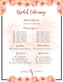 780+ bridal entourage Customizable Design Templates | PosterMyWall Wedding Entourage List, Bridal Entourage, Wedding Entourage, Wild One Birthday Invitations, Youtube Banner Template, Unbelievable Facts, Wedding Chicks, Wedding Officiant, Card Wedding