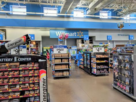 Walmart. Inside look of a Walmart store , #affiliate, #Walmart, #store #ad Walmart Inside, Walmart Store, Walmart Photos, Supermarket Design, Better Day, Girl Next Door, Design