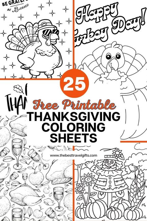 Prepare for Thanksgiving with these free coloring pages, perfect for getting the little ones excited about the holiday while fostering creativity. Thanksgiving Coloring Sheets Printables, Thanksgiving Kids Printables Free, Thanksgiving Color Sheets Free Printable, Thanksgiving Coloring Sheets Free, Thanksgiving Free Printables For Kids, Free Thanksgiving Printables For Kids, Free Printable Thanksgiving Color Pages, Thanksgiving Printables Free Kids, Thanksgiving Printables Free