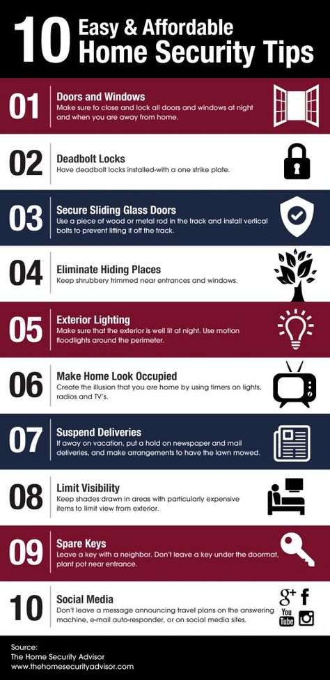 Our Top 10 home security tips will help you minimize your chances of becoming a victim of a break -in, vandalism or home invasion. Door Security Ideas, Front Door Security Gate, Screen Front Door, Door Security Gate, Diy Nest, Security House, Home Security Ideas, Front Door Security, Steel Front Door