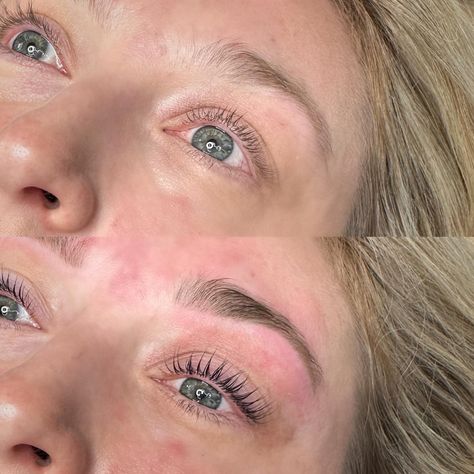 A lash lift and brow tint from last week!! Lash lifts take about 45 minutes and you are left with beautiful, tinted and lifted lashes for 8-10 weeks. This service costs $120.00. #lashes #lashlifts #lashlifting #lashliftandtint #upstairsglamour #yeg #yeglashes #yeglashlift Lash Lift And Tint Before And After, Lifted Lashes, Lash Lift And Tint, Eyelash Lift And Tint, Lash Lifts, Brow Tint, Eyelash Lift, Brow Lash, Brow Tinting